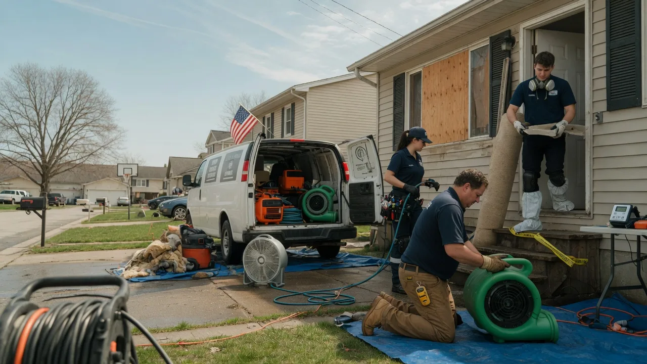 Water Damage Restoration in Ecorse, MI near me
